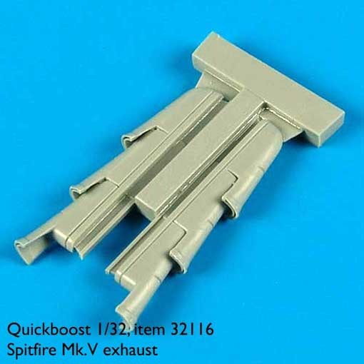 QuickBoost QB32116 Spitfire Mk.V exhaust 1/32