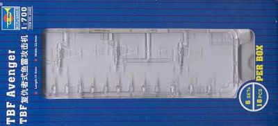 Trumpeter 03405 TBF Avenger (18 pcs/box) 1/700
