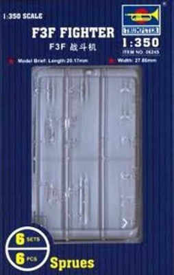 Trumpeter 06245 F3F Fighter ( 6pcs/box) 1/350