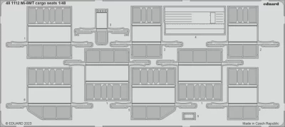 Eduard 481112 SET Mi-8MT cargo seats (TRUMP) 1/48