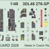 Eduard 3DL48276 F-16CJ Block 50 SPACE (TAM) 1/48