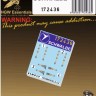 HGW 172436 Seatbelts Me 262 Schwalbe (SIMPLY) 1/72