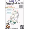 HGW 172436 Seatbelts Me 262 Schwalbe (SIMPLY) 1/72