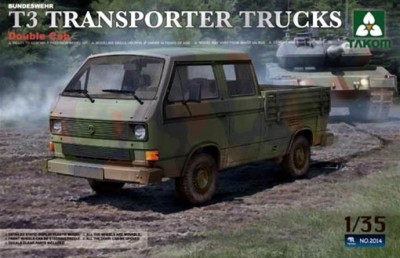 Takom 2014 Bundeswehr T3 Transporter (Bus Double Cab) 1/35