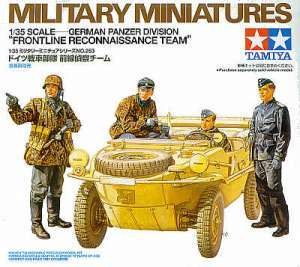 Tamiya 35253 Немецкие командиры танковой дивизии на рекогносцировке (4 фигуры) 1/35