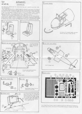 Airwaves (etched) AEC48006 Arado Ar-234B 'Blitz' 1/48