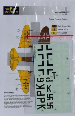 LF Model C4874 Decals La-5FN Zirkus Rosarius (ZVE) 1/48