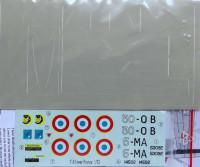 LF Model C72174 Decals T-33 Shooting Star over France (SWORD) 1/72