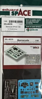 Eduard 3DL48235 Barracuda SPACE (TRUMP) 1/48
