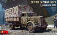 Miniart 35459 German 3t Cargo Truck 3,6-36S Late Prod. 1/35