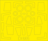 Eduard EX665 Mask 1/48 F-104G TFace (KIN)