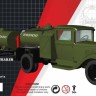 Armory 14207 Топливозаправщик БЗ-42 на шасси ГАЗ-АА с прицепом 1/144