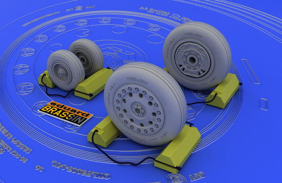 Eduard 648014 F-4J/N wheels HAS