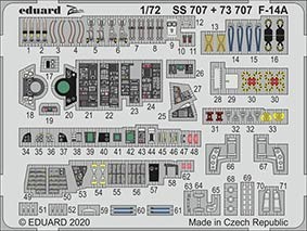 Eduard SS707 1/72 F-14A (ACAD)