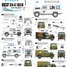 Star Decals 35-C1028 Balkan Peacekeepers # 5. British Landrover Defender UN, IFOR, SFOR 1/35