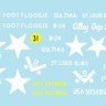 Star Decals 35-C1156 M4A3E8 Easy Eight Sherman. Easy Eight in Europe 1945 1/35