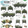 Star Decals 35-C1282 ISAF # 4 AFVs used by Hungary, Bulgaria and Portugal in Afghanistan. BTR-80A, BRDM-2 and Panhard VBL. (Soviet) 1/35