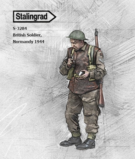Stalingrad 3284 British Soldier 1/35