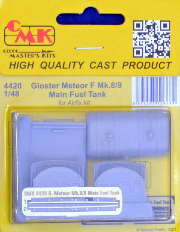 CMK 4420 Gloster Meteor F Mk.8/9 Main Fuel Tank (AIRF) 1/48