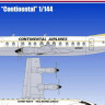 Восточный Экспресс 144139-5 Viscount 800 CONTINENTAL AIRLINES( Limited Edition ) 1/144