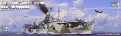 Trumpeter 06709 German Aircraft Carrier DKM Graf Zeppelin 1/700