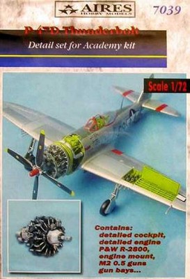 Aires 7039 P-47D THUNDERBOLT detail set 1/72