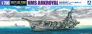 Aoshima 010228 HMS Ark Royal (Final) &amp; U18 1:700