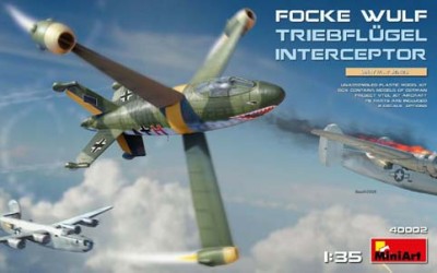 Miniart 40002 Истребитель Focke-Wulf Triebflugel 1/35