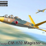 Kovozavody Prostejov 72243 Fouga CM-170 Magister 'Over Israel' (3x camo) 1/72