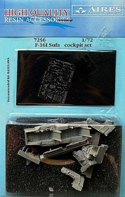 Aires 7256 F-16I Sufa cockpit set 1/72
