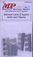 Mp Originals Masters Models MP-A48004 1/48 German cans - 2 types (12 pcs.)