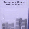 Mp Originals Masters Models MP-A48004 1/48 German cans - 2 types (12 pcs.)