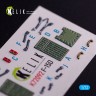 Reskit K72092 F-15D - interior 3D decals (FINEM) 1/72