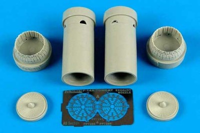 Aires 7286 F-14A Tomcat exhaust nozzles - opened p. 1/72