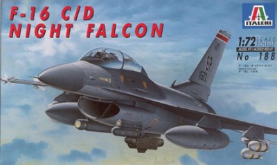 Italeri 00188 F-16 C/D Night Falcon 1/72