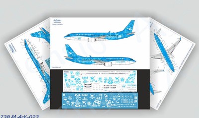 Ascensio 738MAX-023 Boeing 737-8 MAX Xiamen Air 1/144