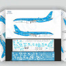 Ascensio 738MAX-023 Boeing 737-8 MAX Xiamen Air 1/144