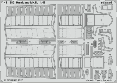 Eduard 491382 SET Hurricane Mk.IIc (ARMA H.) 1/48