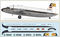 F-rsin Plastic FRP4135 Vickers Viking Lufthansa (silk-screened decals) 1/144