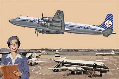 Roden 14402 Дуглас ДС-7С Королевские Датские Авиалинии 1/144
