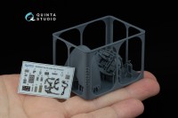 Quinta studio QD+48537 Радарный отсек с носовым конусом для Ка-52 (Звезда/Quinta Models) (с 3D-печатными деталями) 1/48