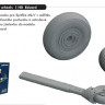 Eduard 648664 BRASSIN Spitfire Mk.V wheels (EDU) 1/48