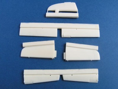 Pavla Models U48-25 Sea Hawk control surfaces for Trumpeter 1:48