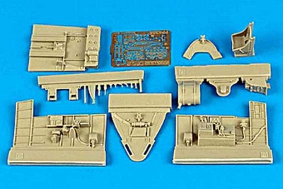 Aires 4356 F6F-3 Hellcat cockpit set 1/48