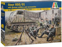 Italeri 06549 Тягач STEYR RSO/01 with GERMAN SOLDIERS 1/35