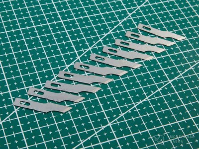 Machete 0628 Сменное лезвие модельного ножа №9 10 шт шт.