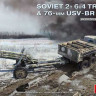 Miniart 35272 Советский 2 т. грузовик с пушкой УСВ-БР 76-мм 1/35