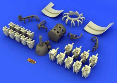 Eduard 648056 R-2800-10 engine