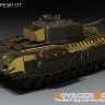 Voyager Model PE351176 WWII British Churchill Mk.VII Infantry Tank Track Covers For AFV CLUB 35324 1/35