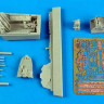 Aires 7280 Su-27 Flanker B/J-11B cockpit set 1/72